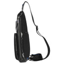 Piquadro Blue Square - Umhängetasche 36 cm (black) - Markenkoffer