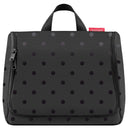 reisenthel cosmetics toiletbag XL - Kulturbeutel 28 cm (glossy dots black) - Markenkoffer