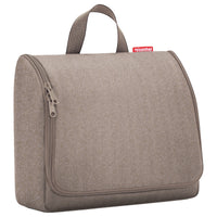 reisenthel cosmetics toiletbag XL - Kulturbeutel 28 cm (herringbone mokka) - Markenkoffer