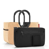 reisenthel loopshopper M / Shopper 40 cm (frame raffia black) - Ansicht 2