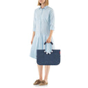 reisenthel loopshopper M / Shopper 40 cm (herringbone dark blue) - Ansicht 6