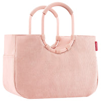reisenthel shopping loopshopper L - Einkaufstasche mit Bügel 46 cm (cord blush) - Markenkoffer