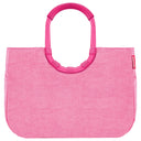 reisenthel shopping loopshopper L - Einkaufstasche mit Bügel 46 cm (frame twist pink) - Markenkoffer