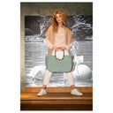 reisenthel shopping loopshopper L - Einkaufstasche mit Bügel 46 cm (frame twist sage) - Ansicht 5