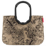 reisenthel shopping loopshopper L - Einkaufstasche mit Bügel 46 cm (jacquard brown)