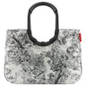 reisenthel shopping loopshopper L - Einkaufstasche mit Bügel 46 cm (jacquard grey) - Markenkoffer