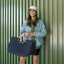 reisenthel shopping loopshopper L - Einkaufstasche mit Bügel 46 cm (midnight gold) - Ansicht 5