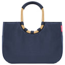 reisenthel shopping loopshopper L - Einkaufstasche mit Bügel 46 cm (midnight gold)