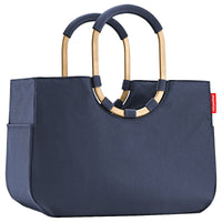 reisenthel shopping loopshopper L - Einkaufstasche mit Bügel 46 cm (midnight gold) - Markenkoffer