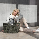 reisenthel shopping loopshopper L - Einkaufstasche mit Bügel 46 cm (teddy leo olive) - Ansicht 5