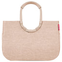 reisenthel shopping loopshopper L - Einkaufstasche mit Bügel 46 cm (twist coffee)