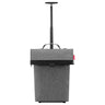 reisenthel trolley M - Einkaufstrolley 53 cm (twist silver) - Markenkoffer