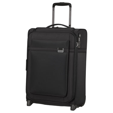 Samsonite Airea Upright - 2 - Rollen - Kabinentrolley 55 cm (Toppocket) erw. (black) - Markenkoffer