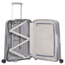 Samsonite S Cure Spinner - 4 - Rollen - Kabinentrolley S 55 cm (silver) - Markenkoffer