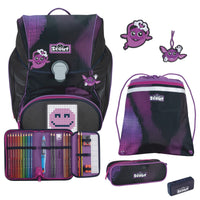 Scout Alpha Exklusiv "Movie Star" - Schulranzen Set 5tlg. (Pink Pixel)