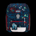 Scout Genius Exklusiv LED - Schulranzen Set 4tlg. (White Unicorn) - Markenkoffer