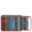 Scout Micro Exklusiv Safety Light - Schulranzen Set 4 tlg. (Aloha) - Markenkoffer