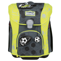 Scout Micro Exklusiv Superflash Extreme - Schulranzen Set 4tlg. (Soccer Star) - Markenkoffer