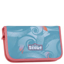 Scout Neo Exklusiv Safety Light - Schulranzen Set 5 tlg. (Aloha) - Markenkoffer