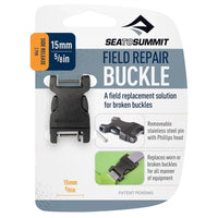 Sea to Summit Field Repair Buckle - 2-Wege-Gurtschnalle 2 Pin 20 mm (black)
