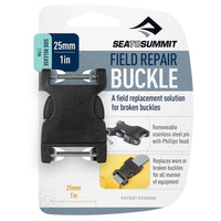 Sea to Summit Field Repair Buckle - 2 - Wege - Gurtschnalle 2 Pin 25 mm (black) - Markenkoffer