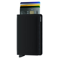 Secrid Matte Slimwallet - Geldbörse RFID 6.8 cm (black) - Markenkoffer