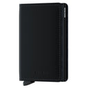Secrid Matte Slimwallet - Geldbörse RFID 6.8 cm (black) - Markenkoffer