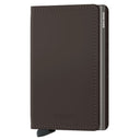 Secrid Matte Slimwallet - Geldbörse RFID 6.8 cm (truffle)