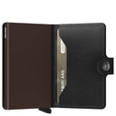 Secrid Original Miniwallet - Geldbörse RFID 6.5 cm (black-brown) - Ansicht 3