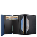 Secrid Original Slimwallet - Geldbörse RFID 6.8 cm (black - navy) - Markenkoffer