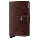 Secrid Vegetable Tanned Miniwallet - Geldbörse RFID 6.5 cm (espresso-brown)