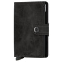 Secrid Vintage Miniwallet - Geldbörse RFID 6.5 cm (black) - Markenkoffer