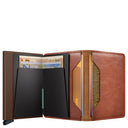 Secrid Vintage Slimwallet - Geldbörse RFID 6.8 cm (cognac - brown) - Markenkoffer