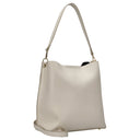 Seidenfelt Lilla Ro Midi Hobo - Schultertasche 30 cm (cream) - Markenkoffer