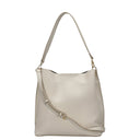 Seidenfelt Lilla Ro Midi Hobo - Schultertasche 30 cm (cream) - Ansicht 4