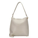 Seidenfelt Lilla Ro Midi Hobo - Schultertasche 30 cm (cream)