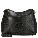 Seidenfelt Lilleby Midi - Umhängetasche 24.5 cm (reptile dark green)