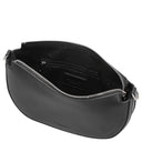 Seidenfelt Melbu Halfmoon - Schultertasche 28 cm (black) - Ansicht 6
