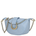 Seidenfelt Sonka - Umhängetasche 19 cm (shy blue/gold) - Markenkoffer