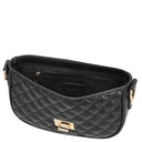 Seidenfelt Viiala Crossbody - Umhängetasche 26 cm (black quilted) - Ansicht 6