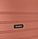 Somko Line - 4 - Rollen Kabinentrolley S 55 cm (coral) - Markenkoffer