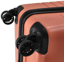 Somko Line - 4 - Rollen - Trolley Set 3tlg. (coral) - Markenkoffer