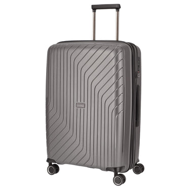 Somko Wave - 4 - Rollen - Trolley M 67 cm erw. (anthrazit) - Markenkoffer