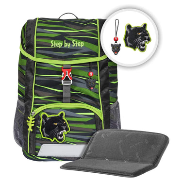 Step by Step KID - Rucksack - Set 3tlg. 35 cm (Wild Cat Chiko) - Markenkoffer