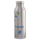 Step by Step Zubehör 500 ml Isolierte Edelstahl - Trinkflasche (Blau/Gelb) - Ansicht 2