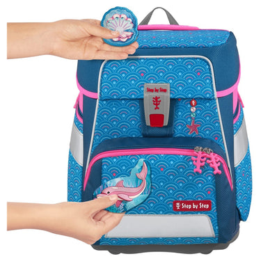 Step by Step Zubehör - Set "Magic Mags" (Sweet Dolphin Lou) - Markenkoffer