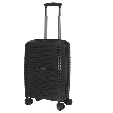 Stratic Bright+ - 4 - Rollen - Trolley 56 cm S erw. (black) - Markenkoffer