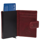 The Chesterfield Brand Prague - Kreditkartenetui 6cc 10 cm RFID (red) - Ansicht 3