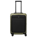 TITAN OVERSEAS - 4 - Rollen - Kabinentrolley S 55/23cm mit Vortasche (forest green, 55/23 cm) - Markenkoffer