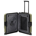 TITAN OVERSEAS - 4 - Rollen - Kabinentrolley S 55/23cm mit Vortasche (forest green, 55/23 cm) - Markenkoffer